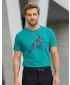 Pánské triko ALTISPORT CARRYOVER ALM115129 EMERALD