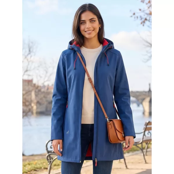  Női softshell kabát ALTISPORT DERAURA LCTU166 SÖTÉTKÉK 