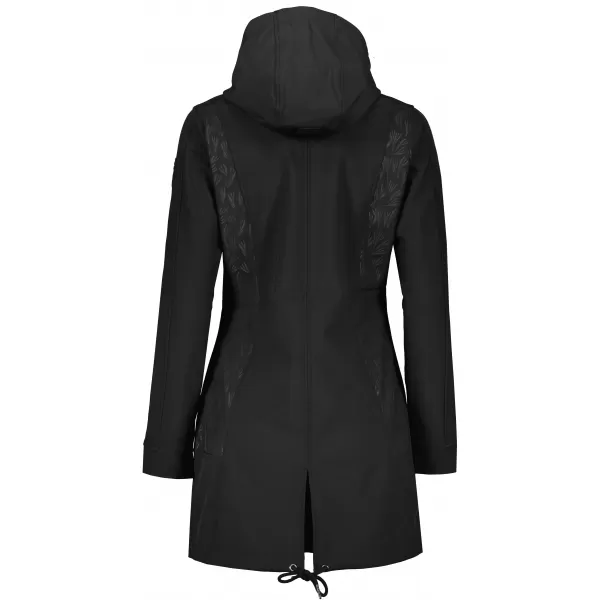  Női softshell kabát ALTISPORT GYMA LCTU163 FEKETE 