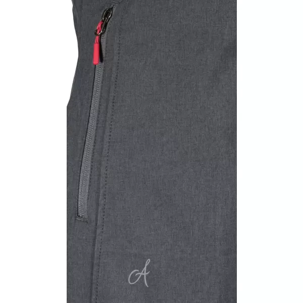  Női softshell kabát ALTISPORT DERAURA LCTU166 SÖTÉTSZÜRKE 