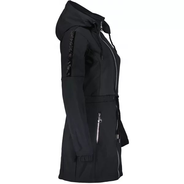  Női softshell kabát KIXMI MALAYA FEKETE 