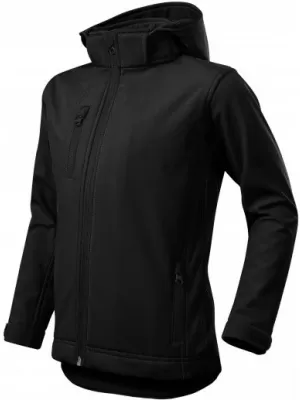 Gyermek softshell kabát MALFINI PERFORMANCE 535 FEKETE