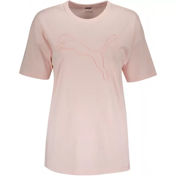  Női póló PUMA HER TEE 589493-36 RÓZSASZÍN 