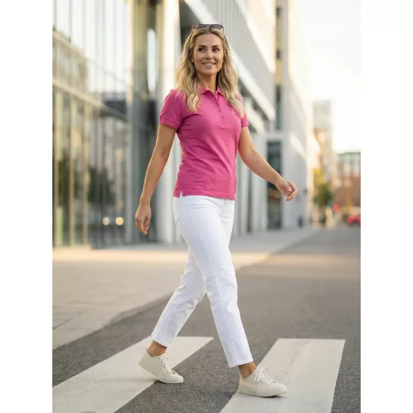  Prémium női póló gallérral ALTISPORT ALW002210 LILA 
