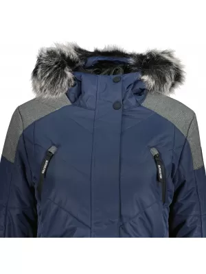 Női kabát ALPINE PRO ICYBA 7 LJCU456 SÖTÉTKÉK