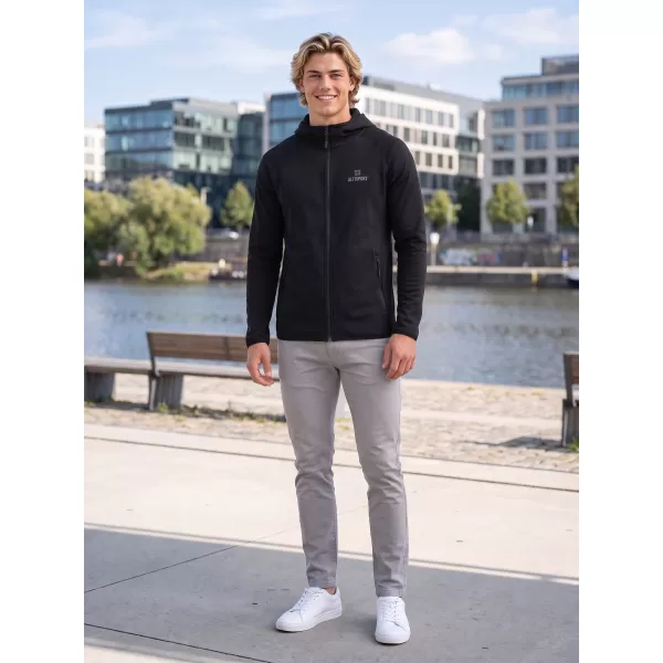  Prémium férfi pulóver ALTISPORT ALM006417 FEKETE 