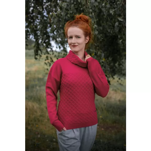  Női pulóver KIXMI MAIRIN PIROS 