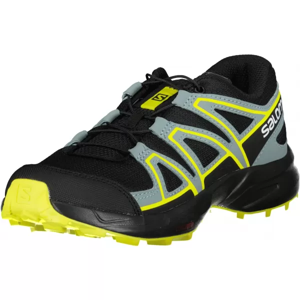  Gyerek futócipő SALOMON SPEEDCROSS J L41447100 FEKETE/FEKETE/ZÖLD 