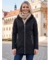 Női softshell kabát ALTISPORT GYMA LCTU163 FEKETE