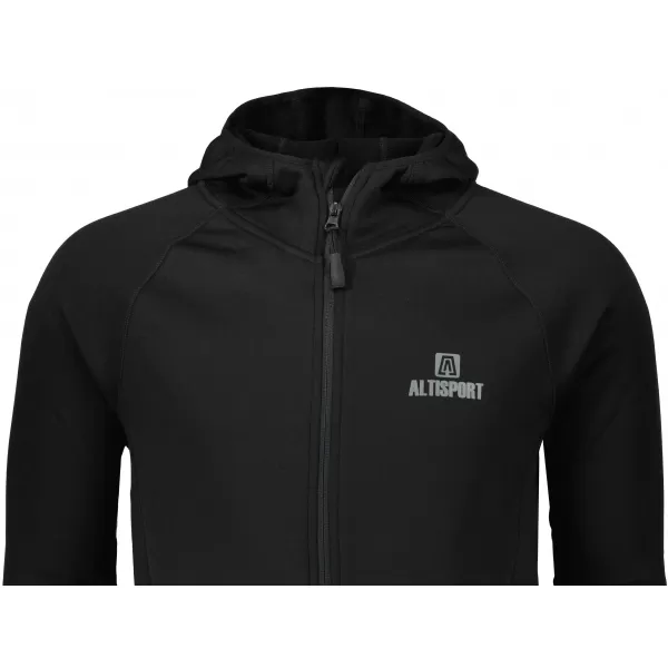  Prémium férfi pulóver ALTISPORT ALM006417 FEKETE 