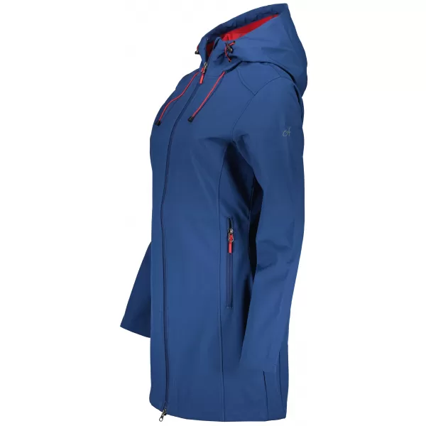  Női softshell kabát ALTISPORT DERAURA LCTU166 SÖTÉTKÉK 