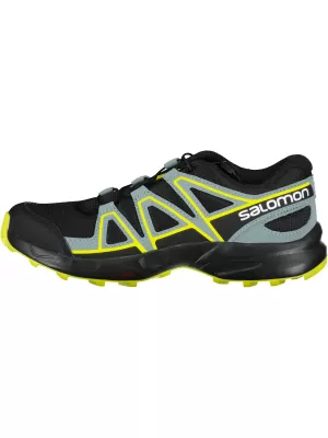 Gyerek futócipő SALOMON SPEEDCROSS J L41447100 FEKETE/FEKETE/ZÖLD