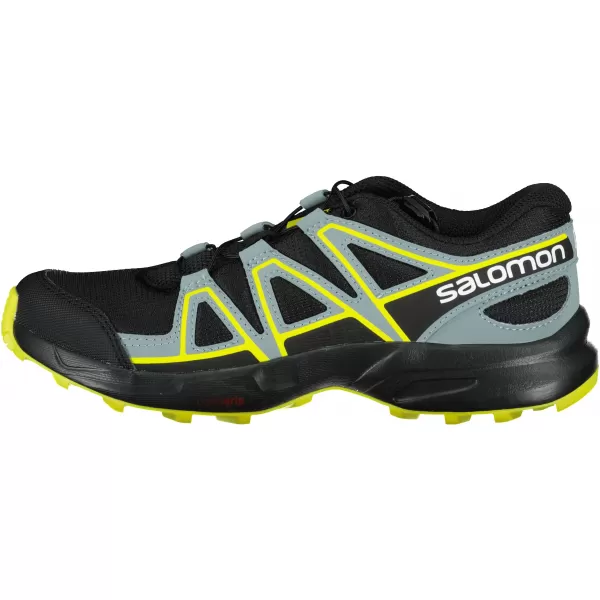  Gyerek futócipő SALOMON SPEEDCROSS J L41447100 FEKETE/FEKETE/ZÖLD 