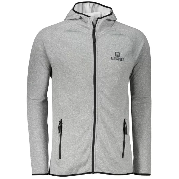  Prémium férfi pulóver ALTISPORT ALM006417 SÖTÉTSZÜRKE KIEMELÉSEK 