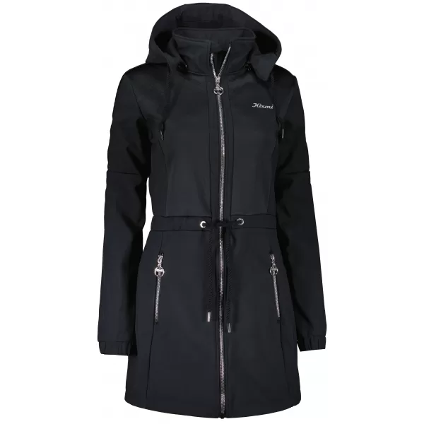  Női softshell kabát KIXMI MALAYA FEKETE 