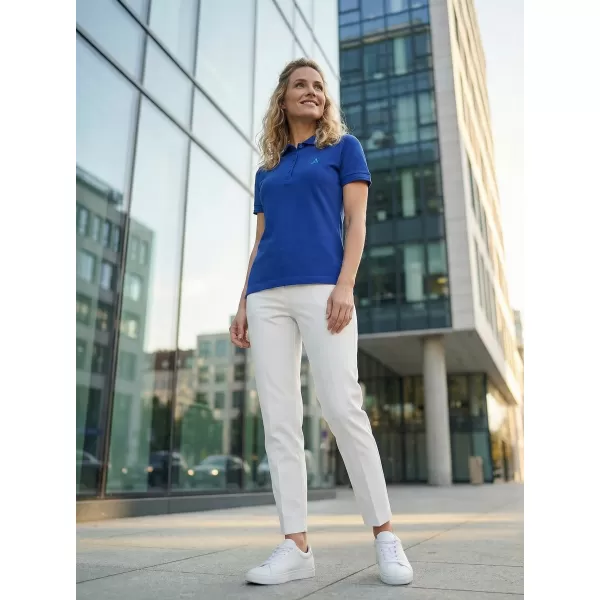  Prémium női póló gallérral ALTISPORT ALW002210 KIRÁLYKÉK 
