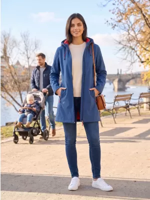 Női softshell kabát ALTISPORT DERAURA LCTU166 SÖTÉTKÉK