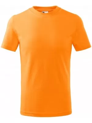 Gyermek póló MALFINI BASIC 138 MANDARIN NARANCS