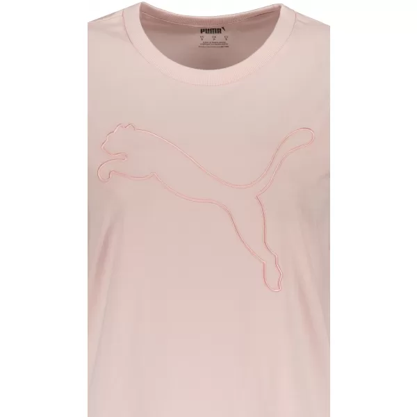  Női póló PUMA HER TEE 589493-36 RÓZSASZÍN 