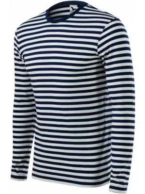 Hosszú ujjú női póló MALFINI SAILOR LS 807 SÖTÉTKÉK