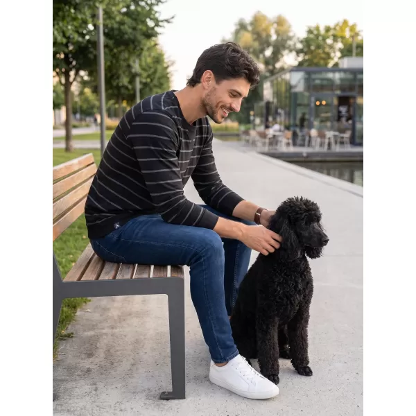  Férfi póló ALTISPORT KIAFAT MTSU706 FEKETE 
