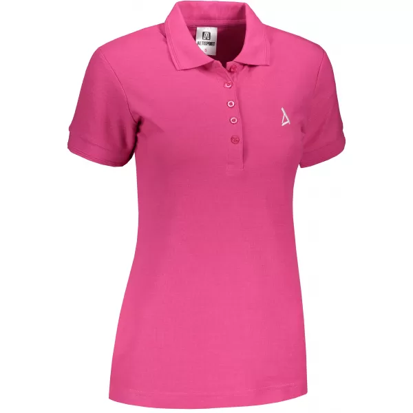  Prémium női póló gallérral ALTISPORT ALW002210 LILA 