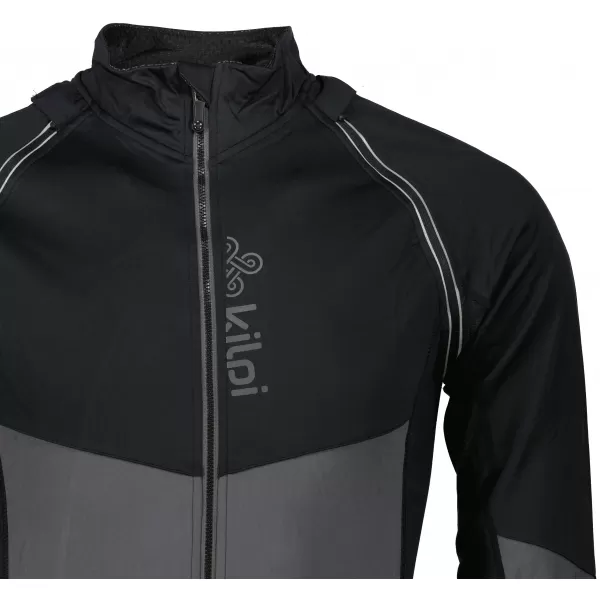  Férfi softshell kabát KILPI ZAIN-M QM0110KI SÖTÉTSZÜRKE 