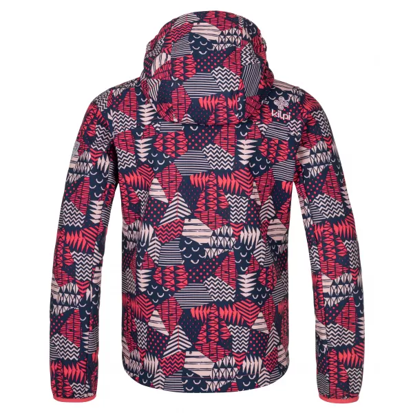  Lányos softshell kabát KILPI RAVIA-J PJ0033KI RÓZSASZÍN 