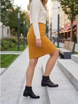 Női szoknya SAM 73 LOUISE WZ 788 SÖTÉT OKKER