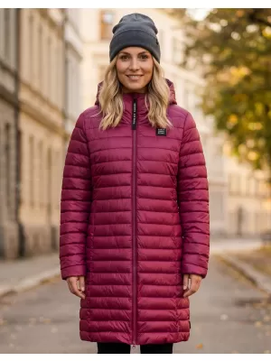 Női kabát SAM 73 FIONA WB 822 SÖTÉT RÓZSASZÍN