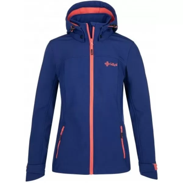  Női softshell kabát KILPI RAVIA-W QL0001KI SÖTÉTKÉK 