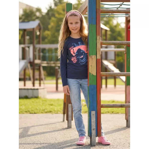  Hosszú ujjú lány póló SAM 73 AGNES GT 555 KÉK 