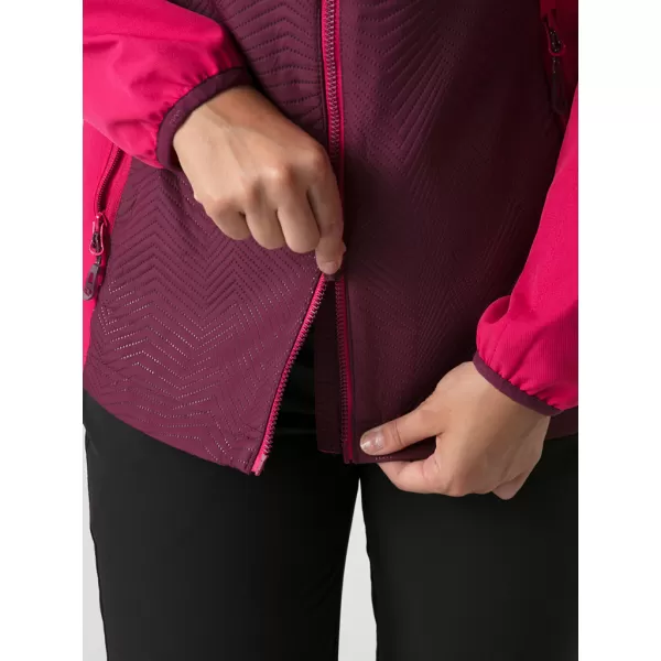 Női softshell kabát LOAP URIELLA RÓZSASZÍN 