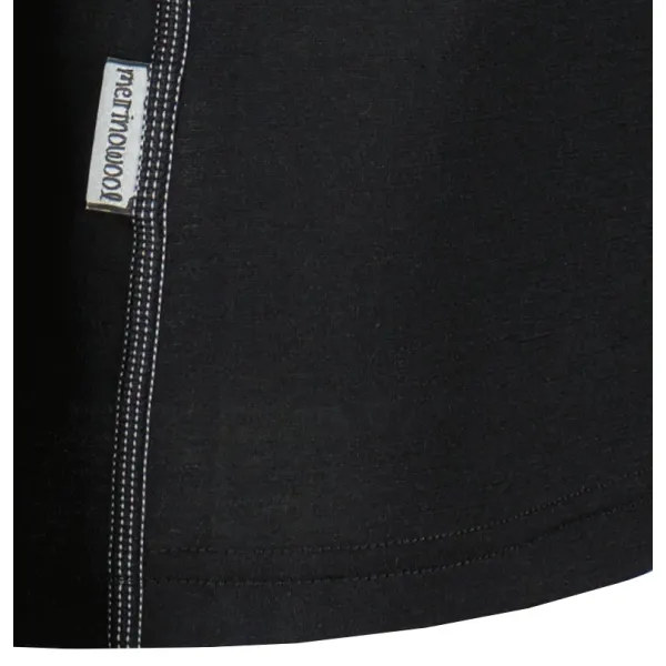  Női thermo felső SENSOR MERINO IMPRESS 19200025 FEKETE/PATTERN 