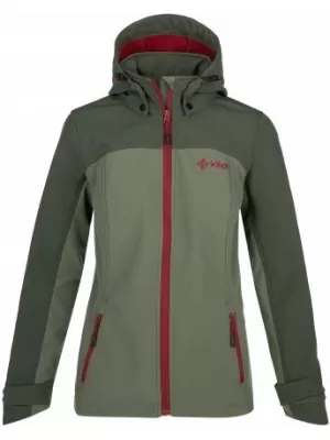 Női softshell kabát KILPI RAVIA-W QL0001KI KHAKI