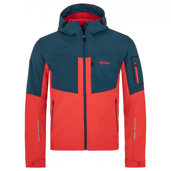  Férfi softshell kabát KILPI PRESENA-M QM0157KI PIROS 
