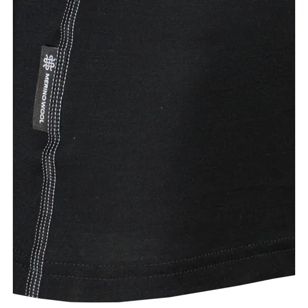  Női thermo felső SENSOR MERINO IMPRESS 21200018 FEKETE/STRIPES 