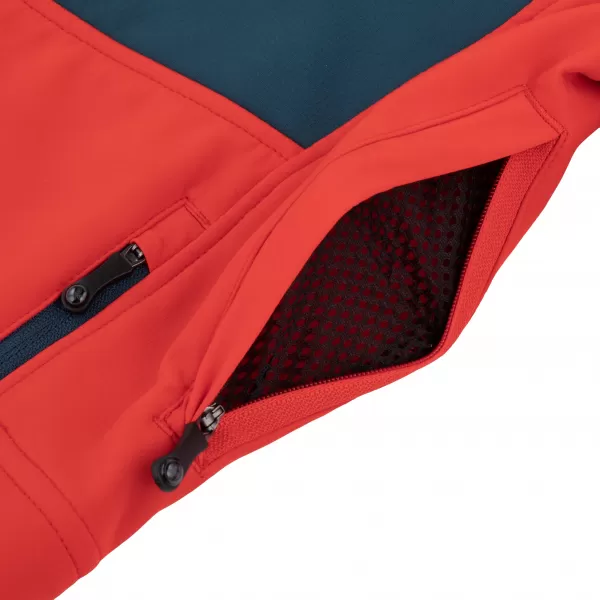  Férfi softshell kabát KILPI PRESENA-M QM0157KI PIROS 