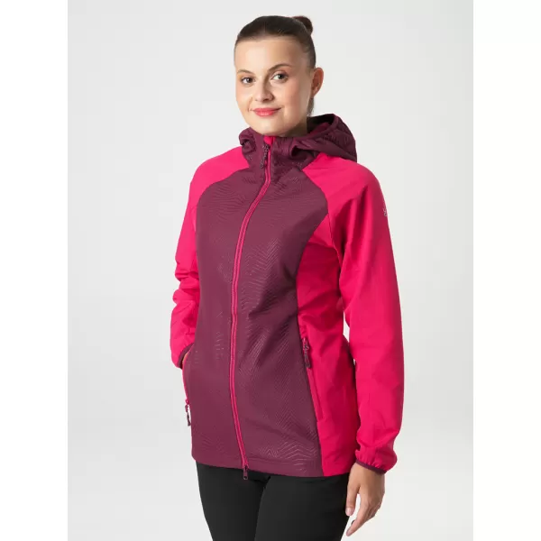  Női softshell kabát LOAP URIELLA RÓZSASZÍN 