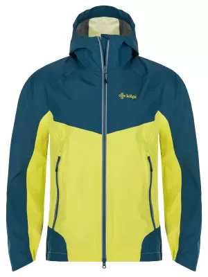 Hardshell férfi kabát KILPI HURRICANE-M QM0109KI VILÁGOSZÖLD