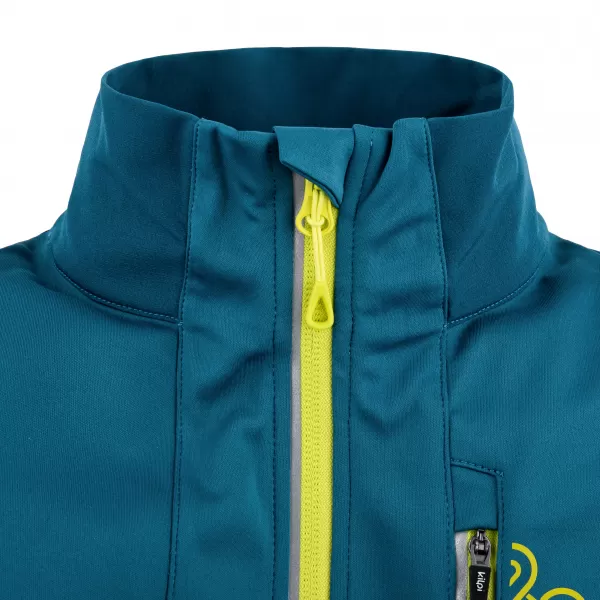  Férfi softshell kabát KILPI NORDIM-M QM0111KI TÜRKIZ 