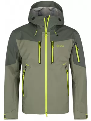 Hardshell férfi kabát KILPI HASTAR-M QM0101KI KHAKI