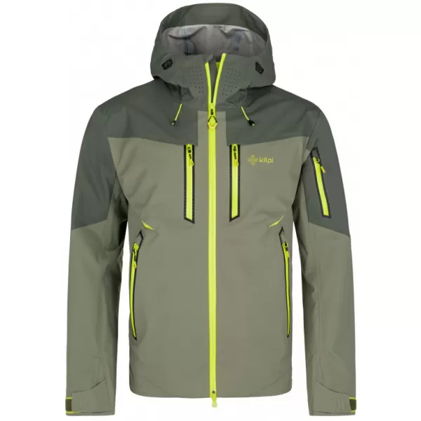 Hardshell férfi kabát KILPI HASTAR-M QM0101KI KHAKI 