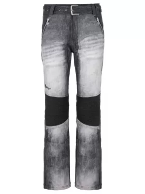 Női sínadrág KILPI JEANSO-W QL0257KI FEKETE