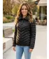 Női kabát SAM 73 ISABELLA WB 815 FEKETE - GRAFIT