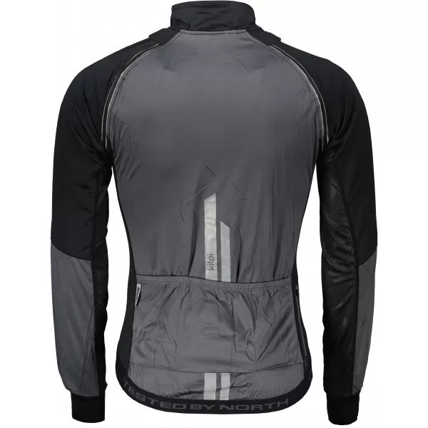  Férfi softshell kabát KILPI ZAIN-M QM0110KI SÖTÉTSZÜRKE 