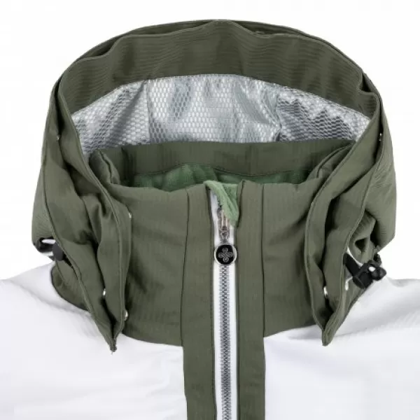  Női sídzseki KILPI ELZA-W QL0154KI KHAKI 