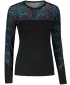 Női thermo felső SENSOR MERINO IMPRESS 21200018 FEKETE/STRIPES