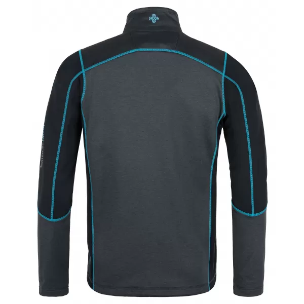  Férfi polár pulóver KILPI TEAM FLEECE-M QM0007KI FEKETE 