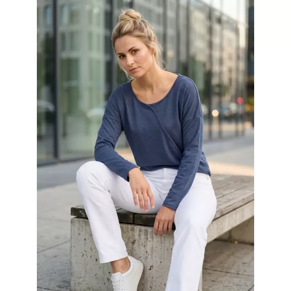  Hosszú ujjú női póló SAM 73 SANDRA WT 830 KÉK 